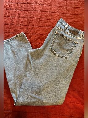 Lee Men's Light Blue Regular Fit Jeans